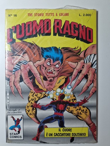 Uomo ragno n - ragno, n.16