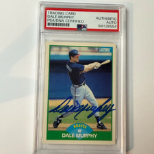 Dale Murphy Sgiend 1989 Score