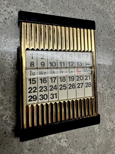 Mini calendario perpetuo