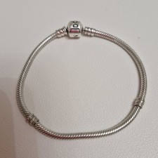 PANDORA Moments Bracciale da Donna in Maglia Snake 