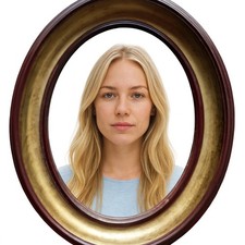 Piccolo Specchio Muro Ovale