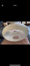 Solid Satin Glass Ceiling