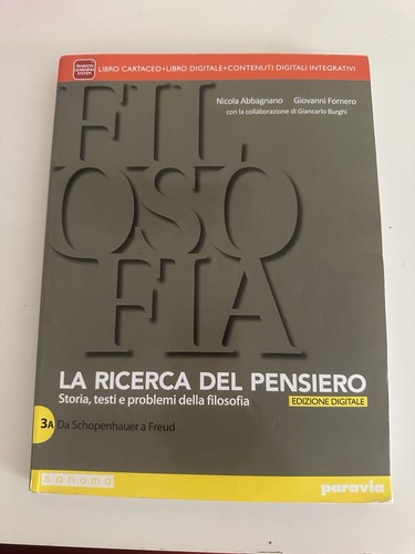 Libro filosofia ricerca del - filosofia, la
