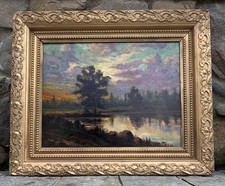 Quadro d’autore con olio su