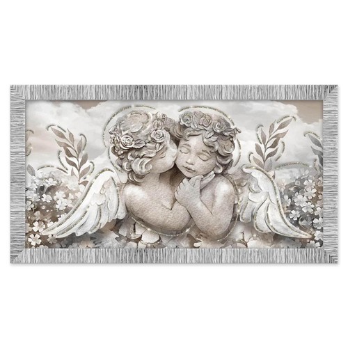 Quadro moderno cornice bianca - quadro,