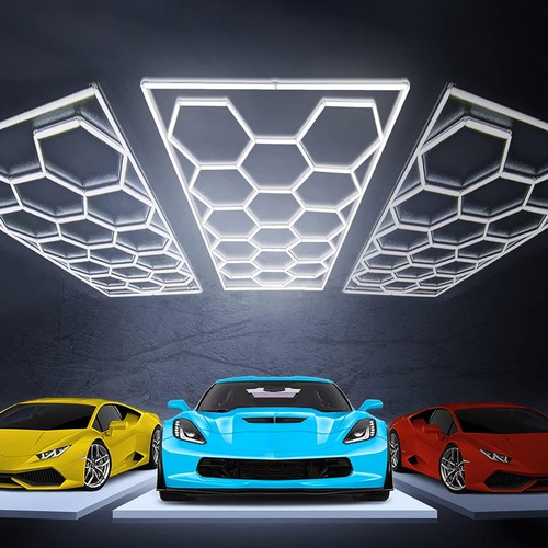 14x lampada led esagonale - lampada,