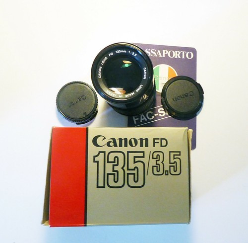 Canon obiettivo 135mm - obiettivo,