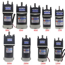 Riduttore a vite senza fine 15W~ 300W DC12V/24V motore camper