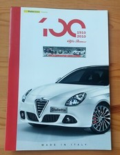 RACCOLTA FRANCOBOLLI ALFA ROMEO 100 CENTENARIO GIULIETTA
