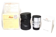 Obiettivo manuale Leica M Summicron 90mm F2 11137 Silver Completo