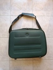 Borsa rigida vintage multiuso / bagaglio a mano unisex verde scuro