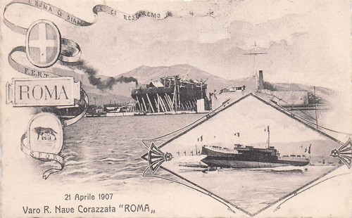 2910 cartolina spezia - cartolina,