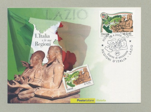 Regione lazio cartolina - lazio,