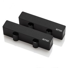 EMG-J Active Jazz Bass Pickup Set Nero, Senza Saldatura