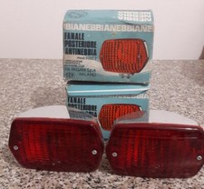 COPPIA FANALI POSTERIORI ANTINEBBIA VINTAGE ANNI '70  NUOVI