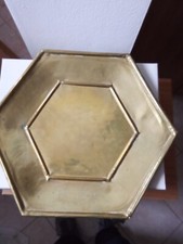 centrotavola in ottone vintage