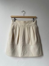 Gonna al ginocchio Elisabetta Franchi Donna 42 Beige Pre Owned