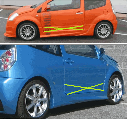Battitacco laterale tuning