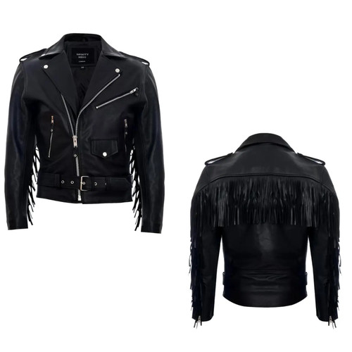 Giacca biker uomo - , nera