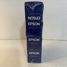 Confezione da 4 inchiostri a colori EPSON STYLUS 400 600 800 850 1520 2000 600Q OEM scaduti