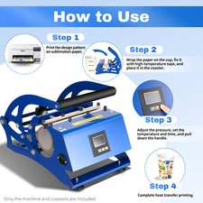 Pressa termica 6 in 1 tazza