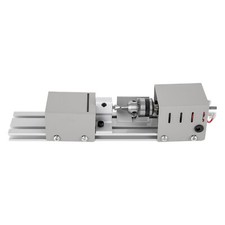 Mini tornio per legno fai da te 220 V perline lucidatrice banco lucidatura superiore strumento di taglio