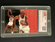 Michael Jordan card Fleer 1995/96 #478 SCC 9,4 Bvg - Psa - Top MINT +++