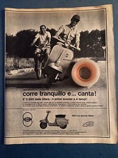 Rarissima Pubblicita’ Scooter GILERA G50 del 1964