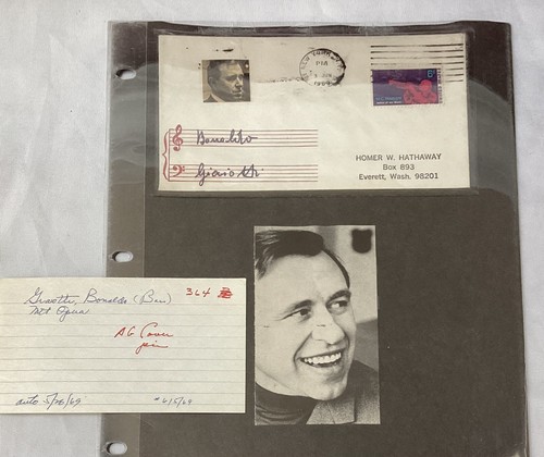 Autografo vintage bonaldo - vintage,