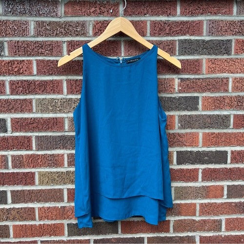 Canotta audrey celine blu - canotta,