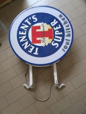 Insegna birra Tennent's super Luminosa a bandiera