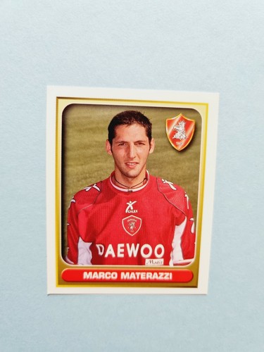 Figurina 312 marco materazzi - figurina,
