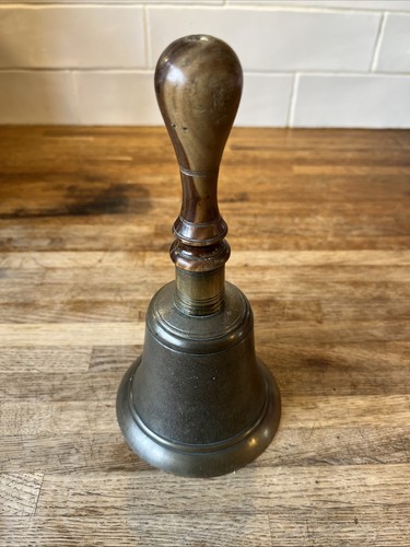 Brass hand bell - brass,
