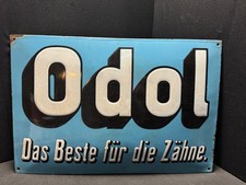 Insegna smaltata Odol - Il