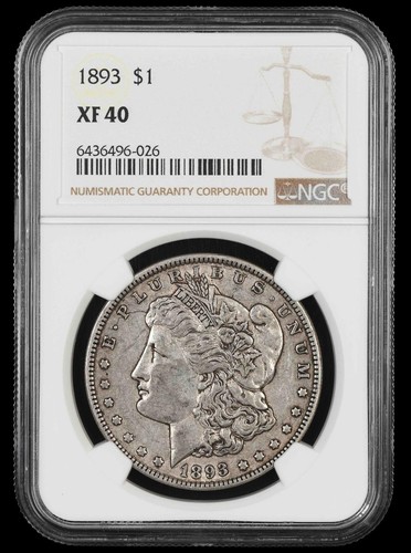 1893 ngc xf 40 - ngc, xf-40