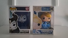 Funko Pop Disney CINDERELLA 222 e MALEFICENT 627