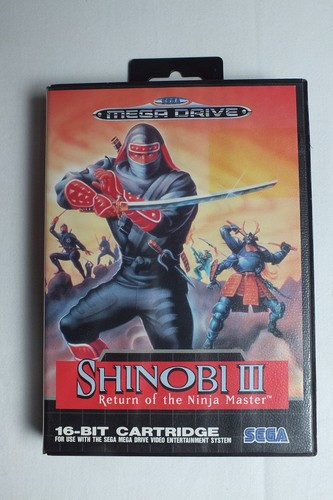 Jeu sega megadrive shinobi - jeu,