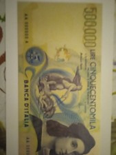 banconota da 500000 Mila Lire