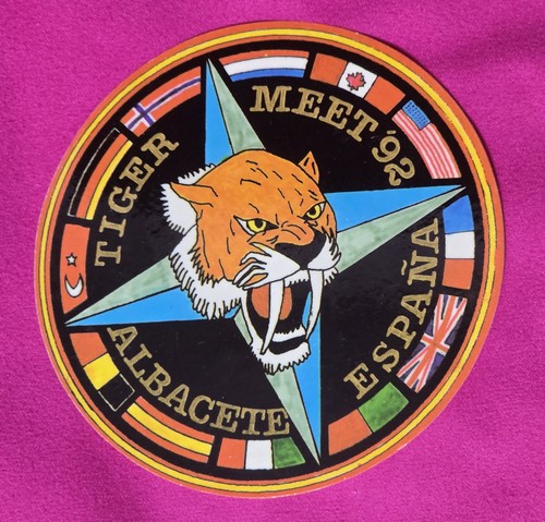 Adesivo tiger meet 92 - adesivo,