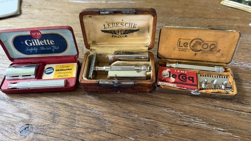 Set rasoio vintage leresche - rasoio,