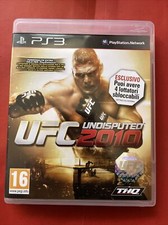 UFC 2010 UNDISPUTED PS3 MMA ARTI MARZIALI MISTE OCTAGON ITALIANO COMPLETO OTTIMO