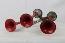 Trombe Bitonali Clacson TRIO MUSICAL Made in Italy Auto Epoca Accessorio Camper