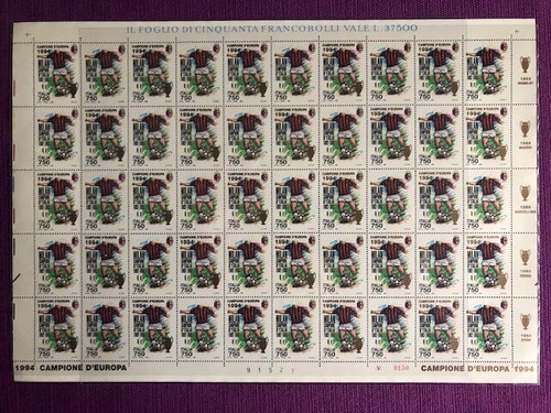 Italia 1994 foglio milan - italia,