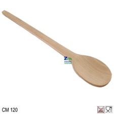 CUCCHIAIONE CUCCHIAIO IN LEGNO DI FAGGIO CM 120 PER CUCINA CASEIFICI X ALIMENTI