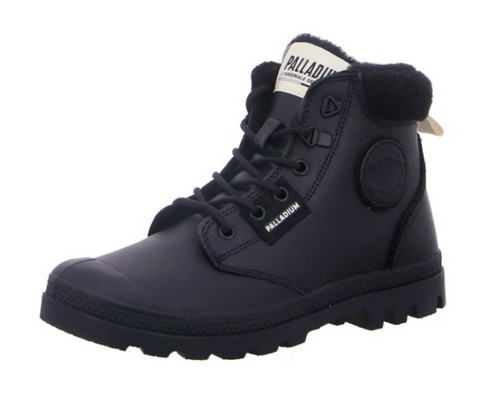 Stivaletto con lacci palladium - con,