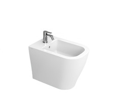 Bidet a terra filo parete