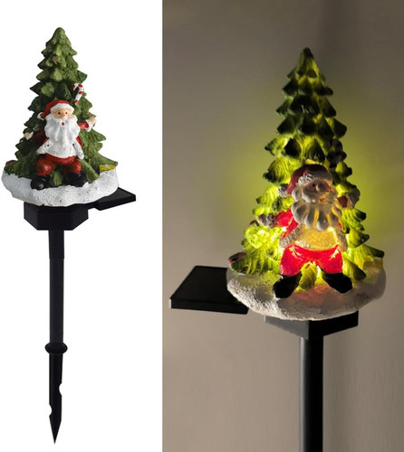 Led solare babbo natale - babbo,