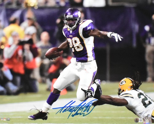 Adrian peterson autografo - adrian,