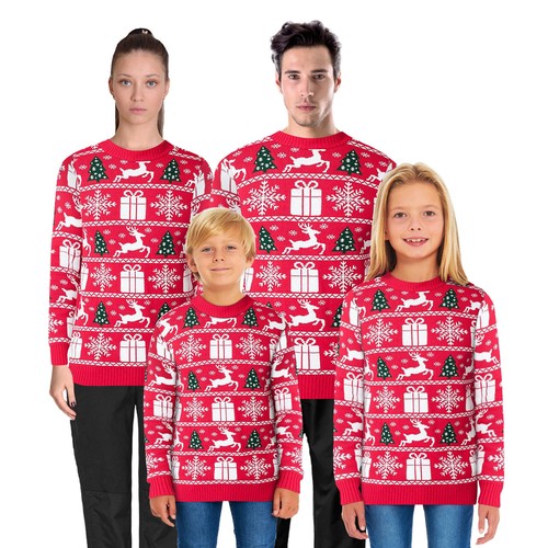 Maglione natale famiglia uomo - maglione,
