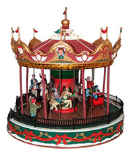 Giostra di Babbo Natale Lemax